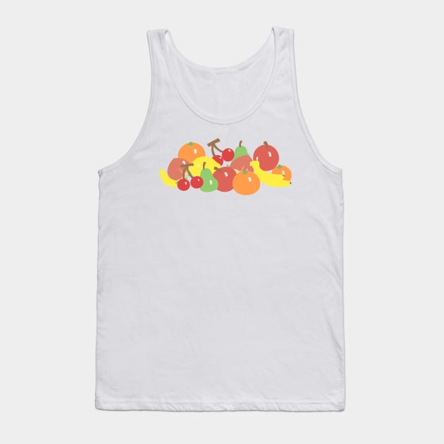 Mixed Fruits Tank Top by peachycrossing